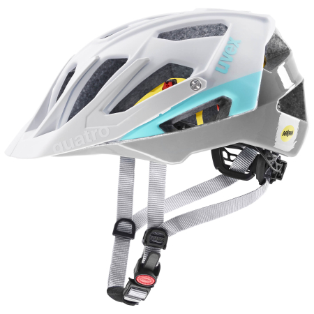 Kask rowerowy Uvex Quatro CC mips whity sky 52-57cm